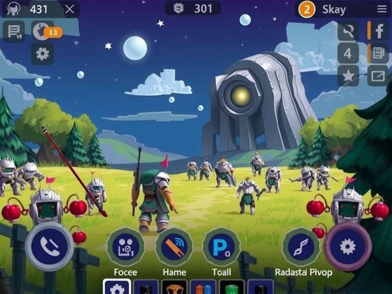 Mobile Game 'Realm Quest' Screenshot